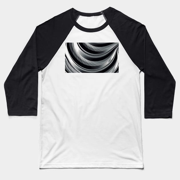 Avant Garde Steel Baseball T-Shirt by cannibaljp